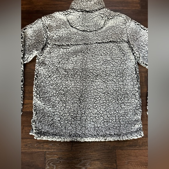 Relay for Life BOXERCRAFT fleece 1/4” zip pullover gray small teddy bear - Picture 10 of 16